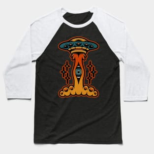 Drew this spacey little ufo Baseball T-Shirt